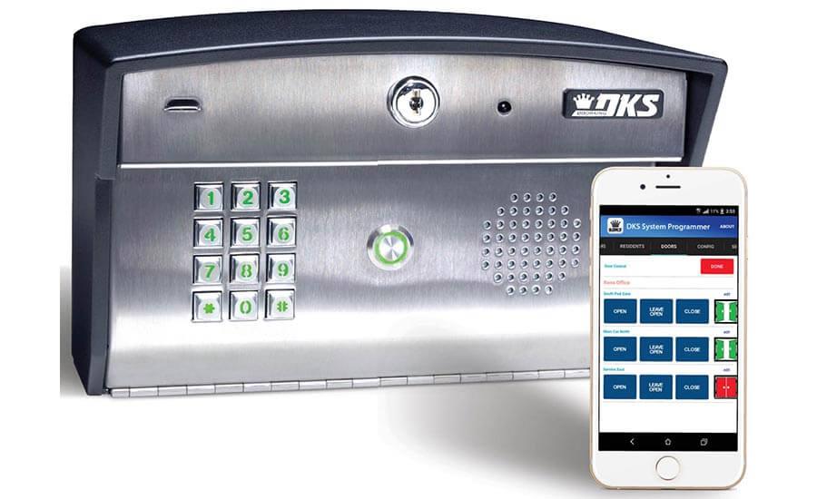access control systems - doorking telephone entry system