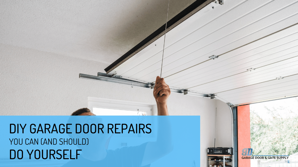 DIY Garage Door Repairs You Can (and Should) Do Yourself